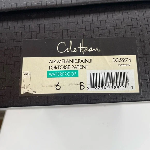 Cole Haan Brown Leopard Print Winter Boots - Picture 9 of 9